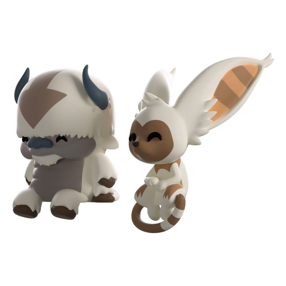 Avatar The Last Airbender Appa and Momo Monitor Buddiez Vinyl Figuren