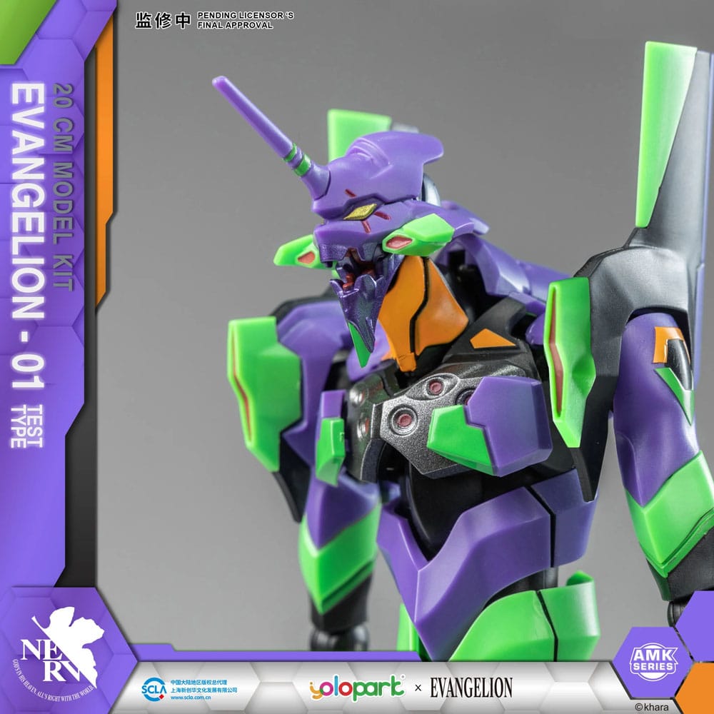 Yolopark Neon Genesis Evangelion Eva-01 AMK Series Plastic Model Kit