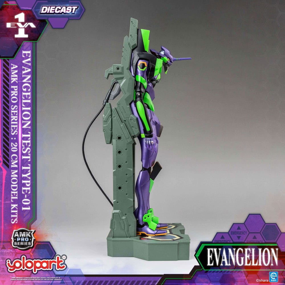 Yolopark Neon Genesis Evangelion Eva-01 Test Type AMK Pro Series Model Kit