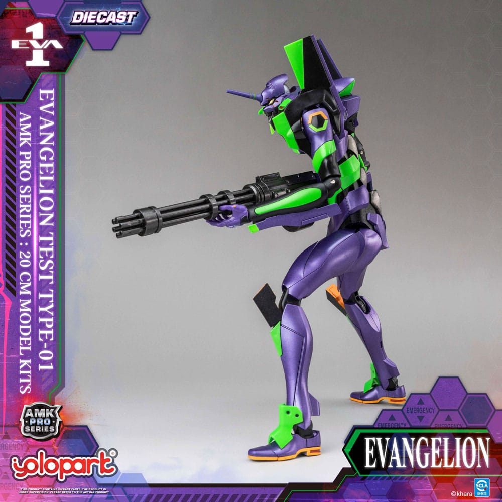 Yolopark Neon Genesis Evangelion Eva-01 Test Type AMK Pro Series Model Kit