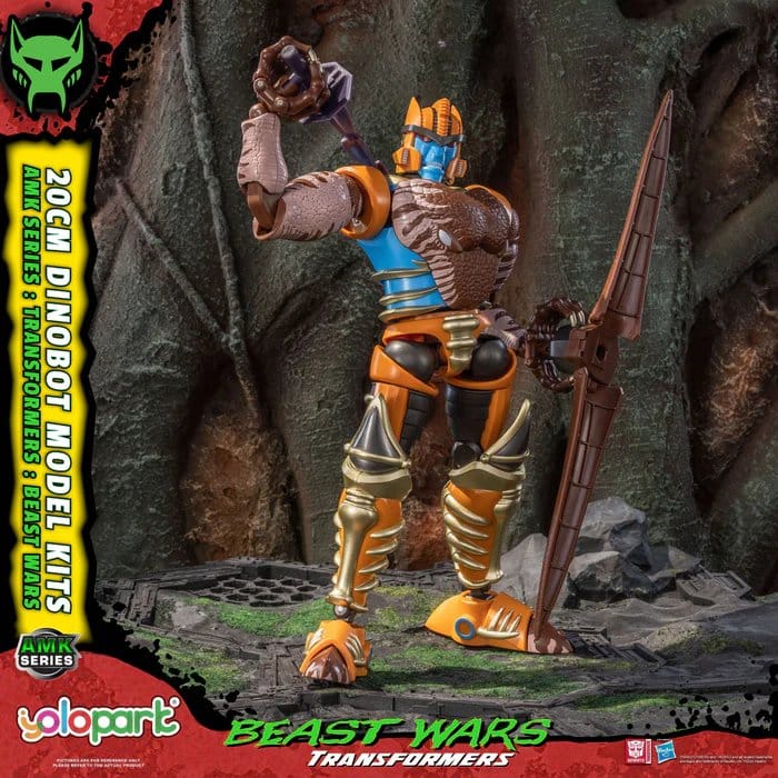 Yolopark Transformers Beast Wars Dinobot AMK Series Plastic Model Kit