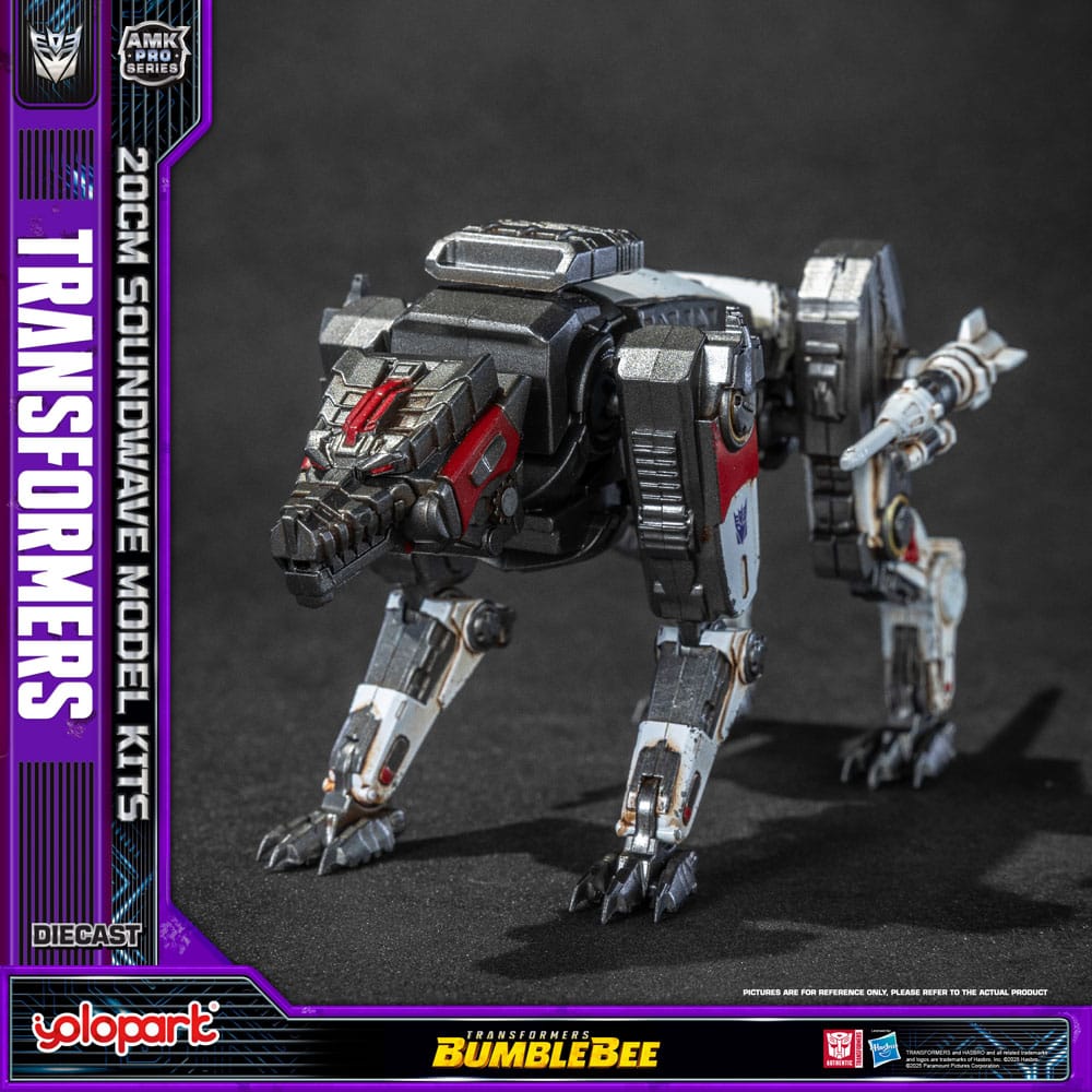 Yolopark Transformers Bumblebee Soundwave AMK Pro Series Plastic Model Kit Oversea Version