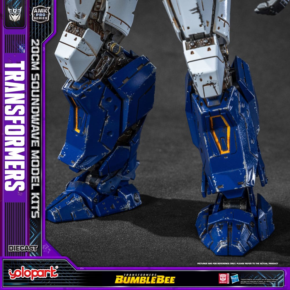 Yolopark Transformers Bumblebee Soundwave AMK Pro Series Plastic Model Kit Oversea Version