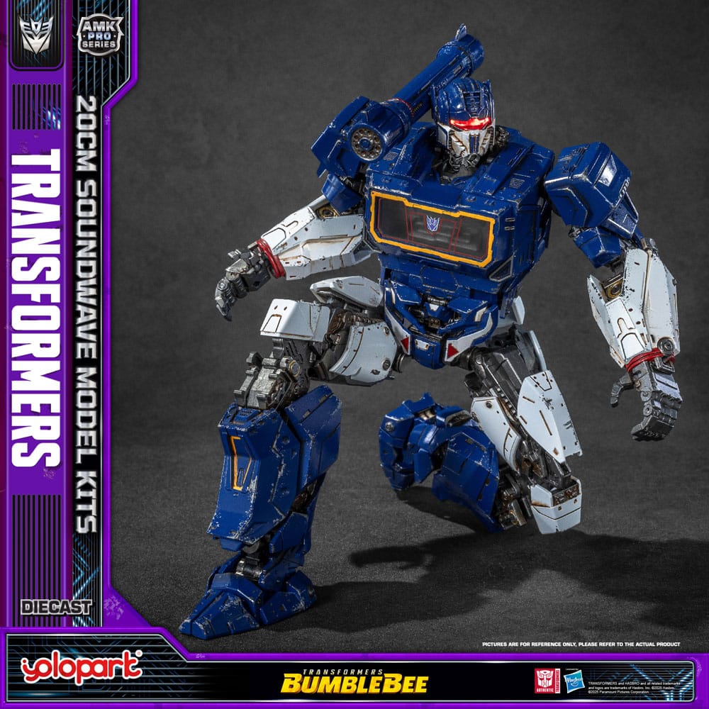 Yolopark Transformers Bumblebee Soundwave AMK Pro Series Plastic Model Kit Oversea Version
