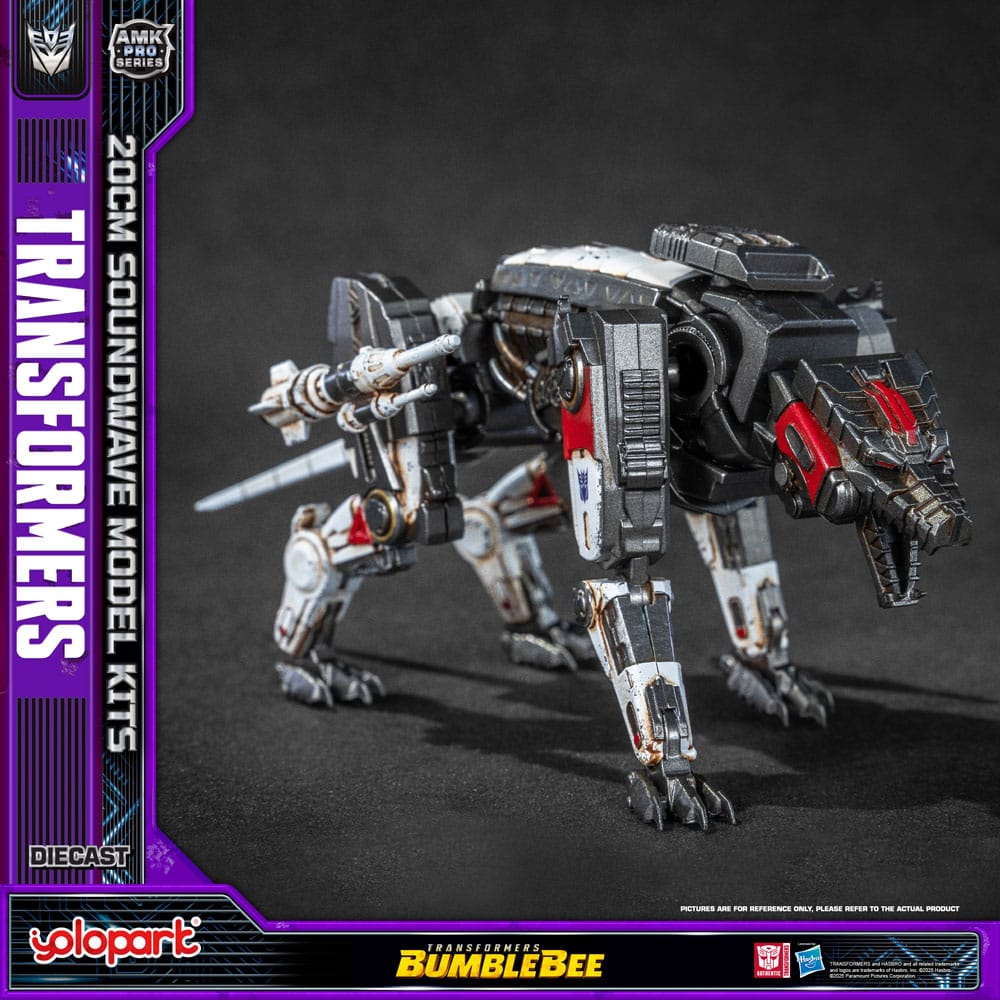 Yolopark Transformers Bumblebee Soundwave AMK Pro Series Plastic Model Kit Oversea Version