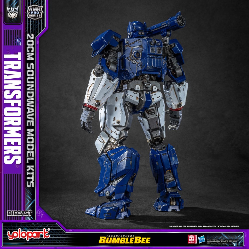 Yolopark Transformers Bumblebee Soundwave AMK Pro Series Plastic Model Kit Oversea Version