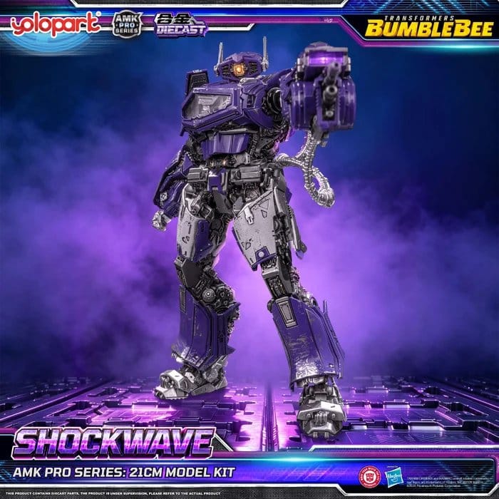 Yolopark Transformers Bumblebee the Movie Shockwave AMK PRO Series Plastic Model Kit