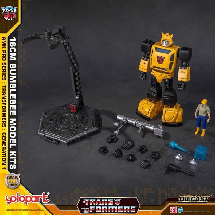 Yolopark Transformers Generation One Bumblebee AMK PRO Series Plastic Model Kit