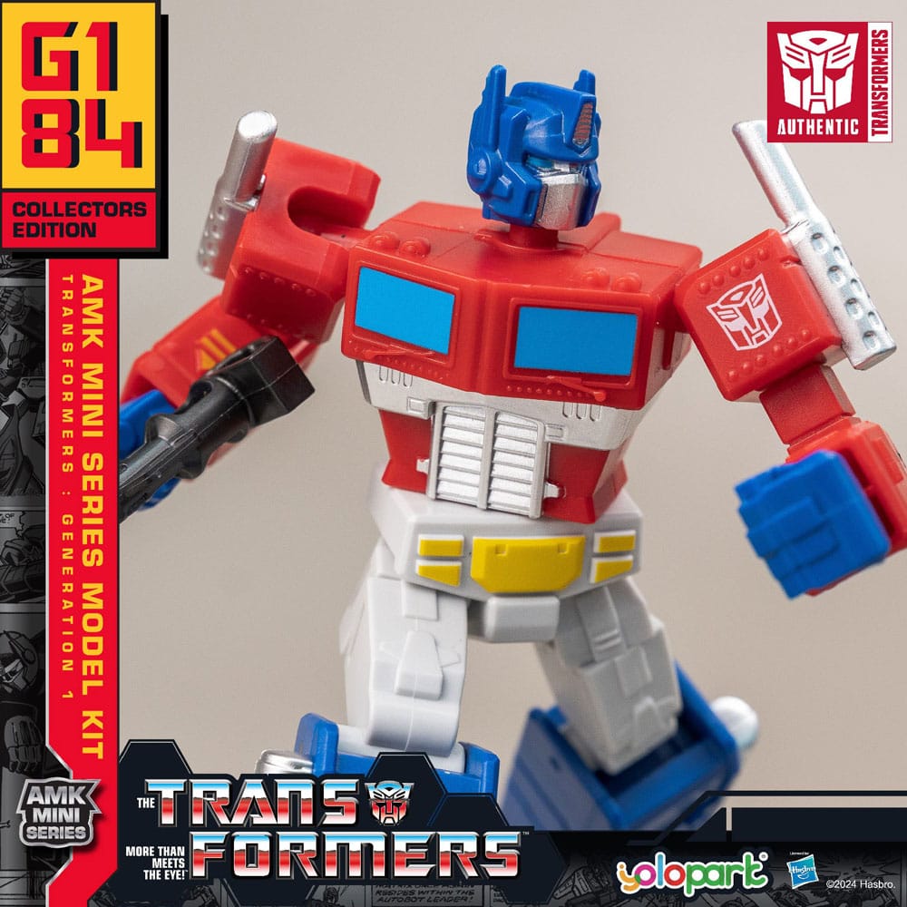 Yolopark Transformers Generation One Optimus Prime AMK Mini Series Plastic Model Kit