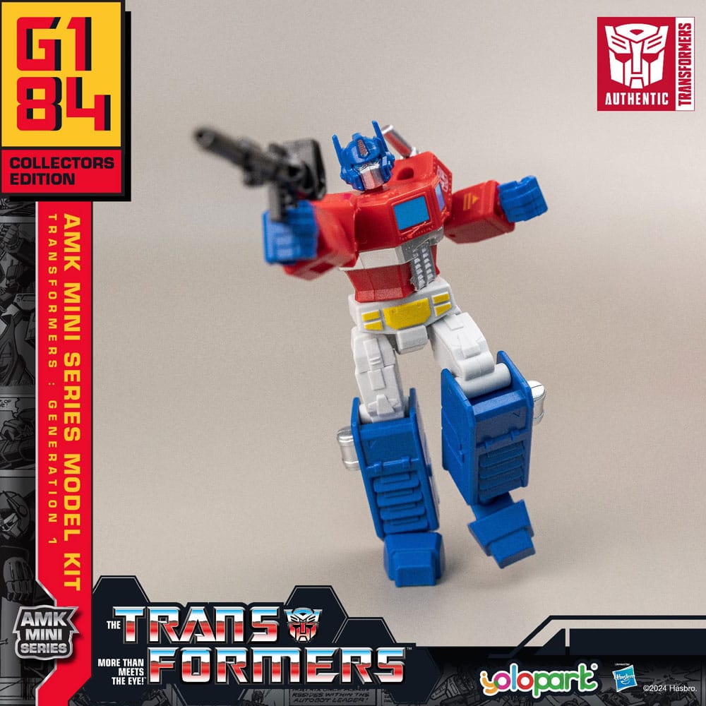 Yolopark Transformers Generation One Optimus Prime AMK Mini Series Plastic Model Kit