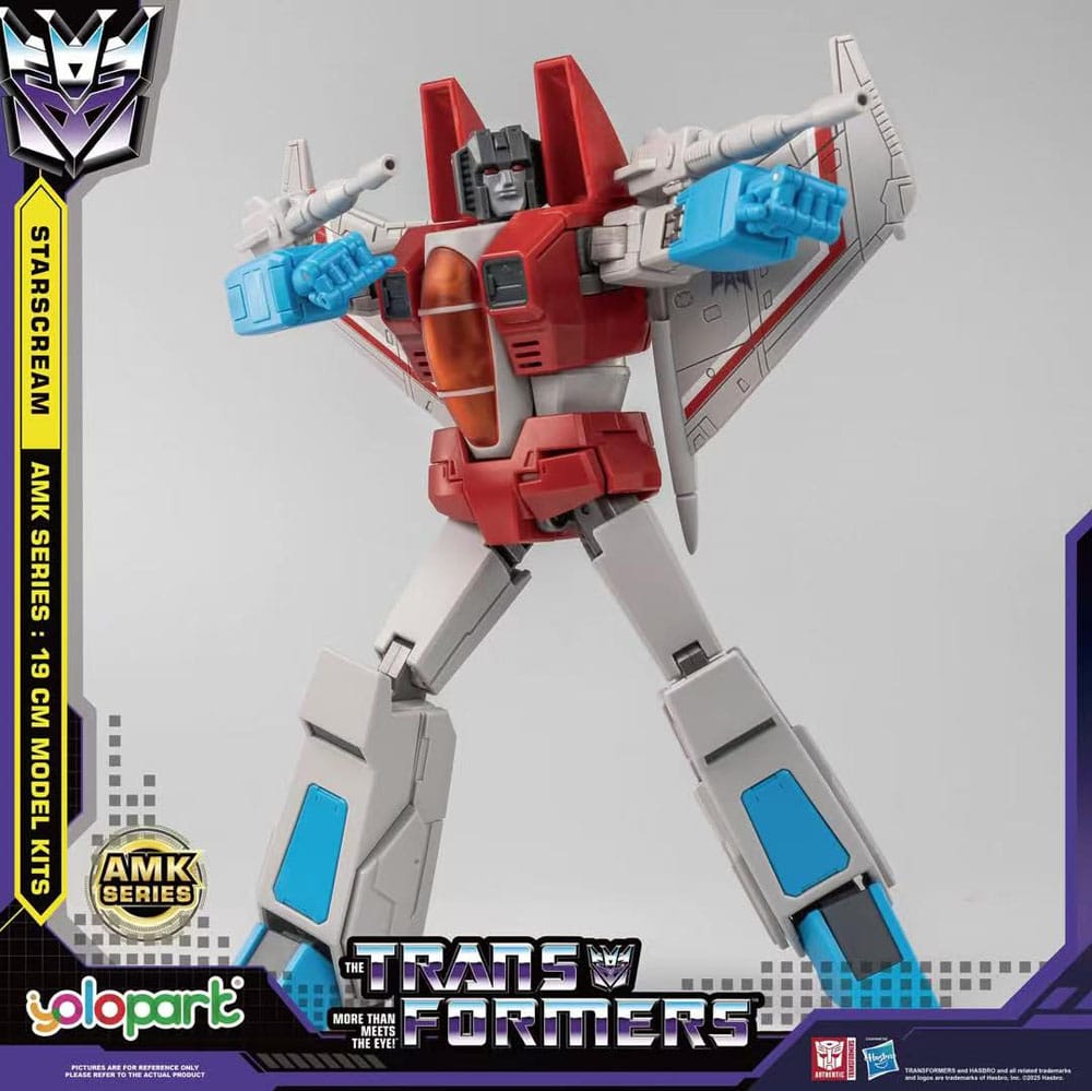 Yolopark Transformers Generation One Starscream AMK Series Plastic Model Kit