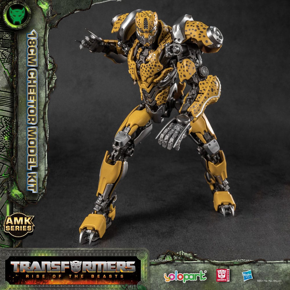 Yolopark Transformers Rise of the Beasts Cheetor AMK Series Plastic Model Kit