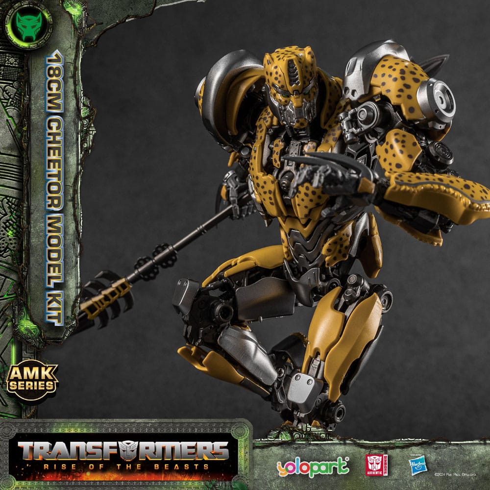 Yolopark Transformers Rise of the Beasts Cheetor AMK Series Plastic Model Kit