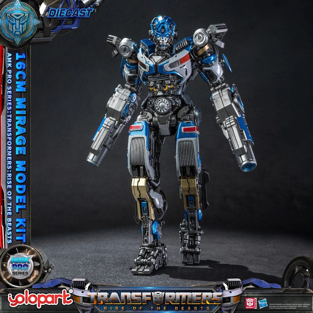 Yolopark Transformers Rise of the Beasts Mirage AMK Pro Series Plastic Model Kit (Oversea Version)