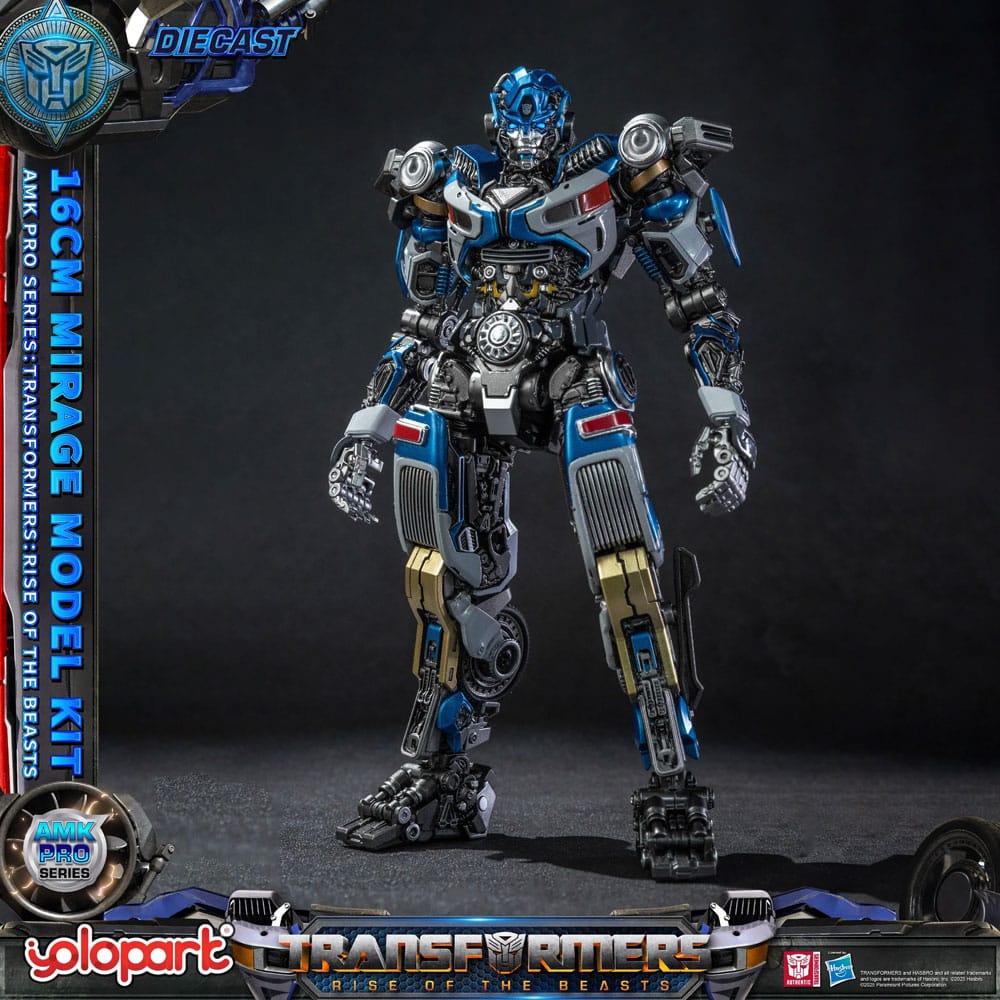 Yolopark Transformers Rise of the Beasts Mirage AMK Pro Series Plastic Model Kit (Oversea Version)
