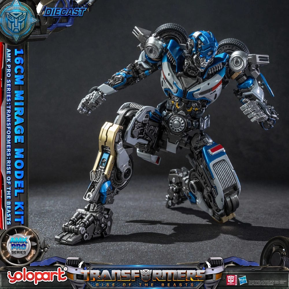 Yolopark Transformers Rise of the Beasts Mirage AMK Pro Series Plastic Model Kit (Oversea Version)