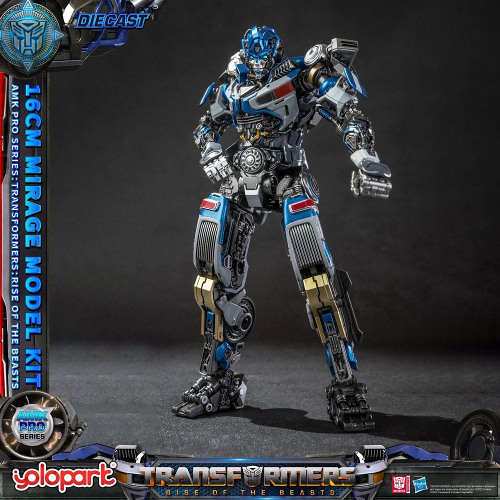 Yolopark Transformers Rise of the Beasts Mirage AMK Pro Series Plastic Model Kit (Oversea Version)