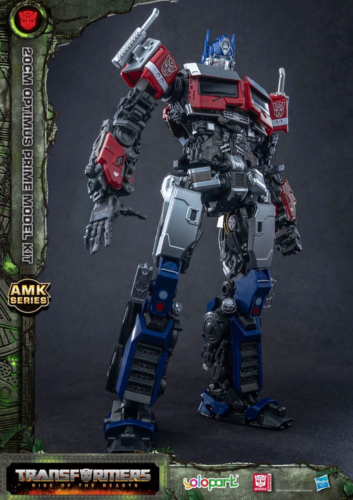 Yolopark Transformers Rise of the Beasts Optimus Prime AMK Series Plastic Model Kit