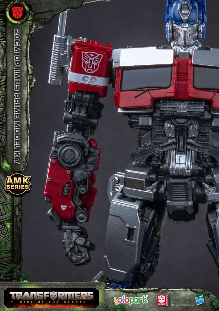 Yolopark Transformers Rise of the Beasts Optimus Prime AMK Series Plastic Model Kit