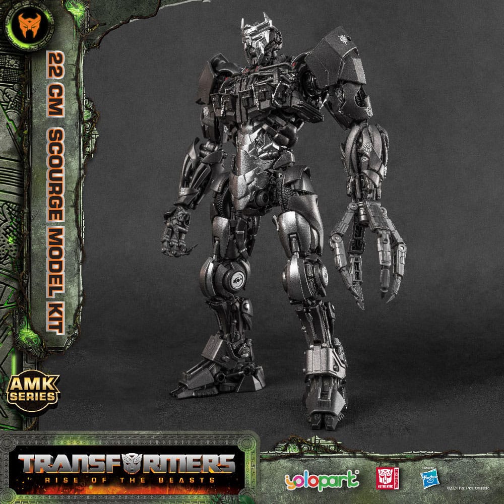 Yolopark Transformers Rise of the Beasts Scourge AMK Series Plastic Model Kit