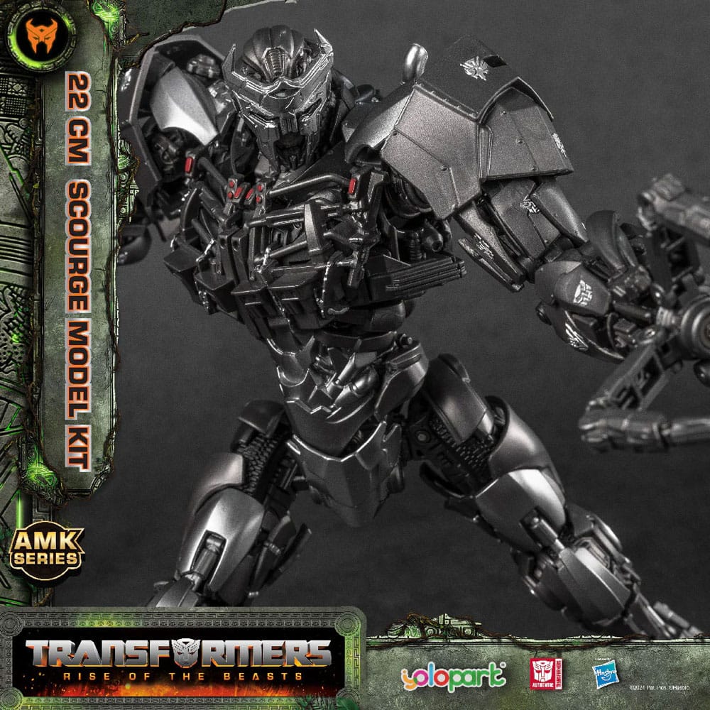 Yolopark Transformers Rise of the Beasts Scourge AMK Series Plastic Model Kit