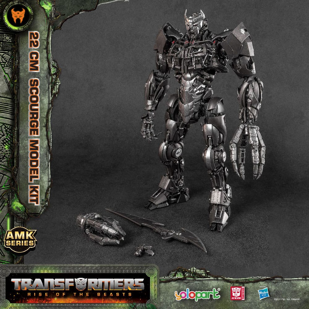 Yolopark Transformers Rise of the Beasts Scourge AMK Series Plastic Model Kit