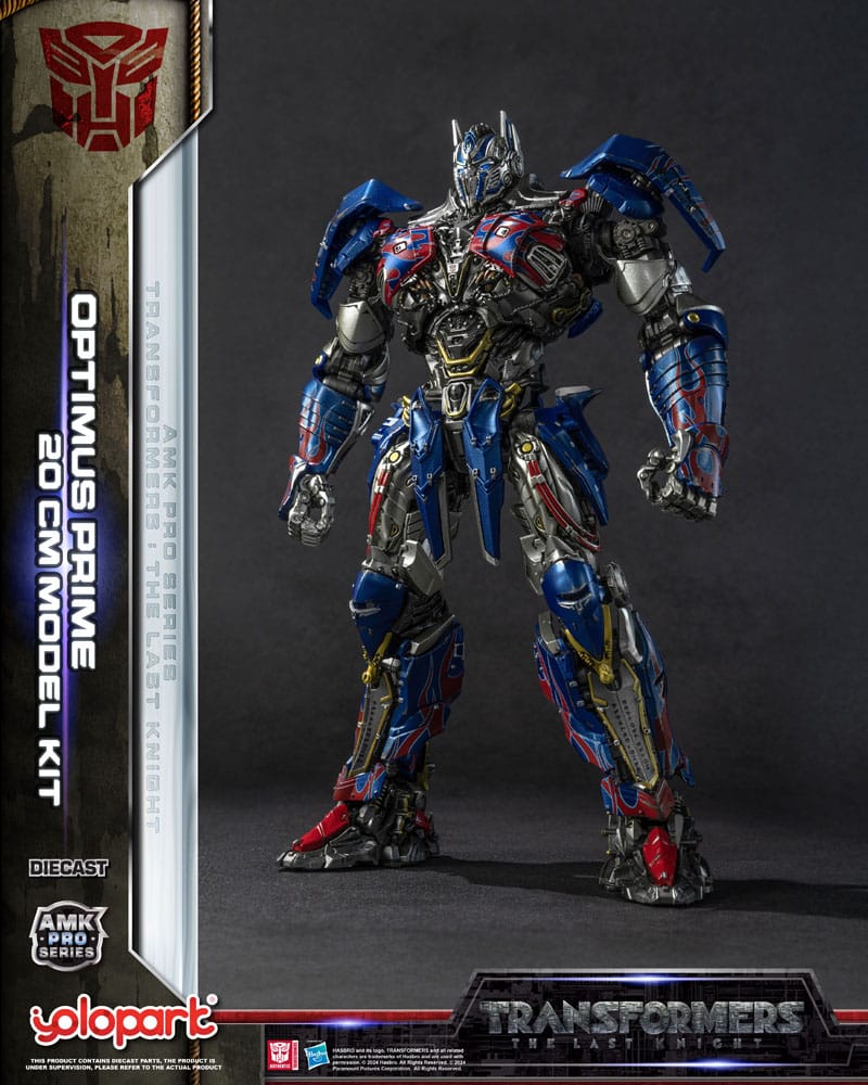 Yolopark Transformers The Last Knight Optimus Prime AMK Pro Series Plastic Model Kit (Oversea Version)