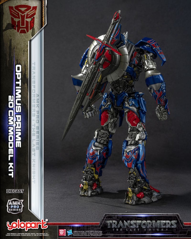Yolopark Transformers The Last Knight Optimus Prime AMK Pro Series Plastic Model Kit (Oversea Version)