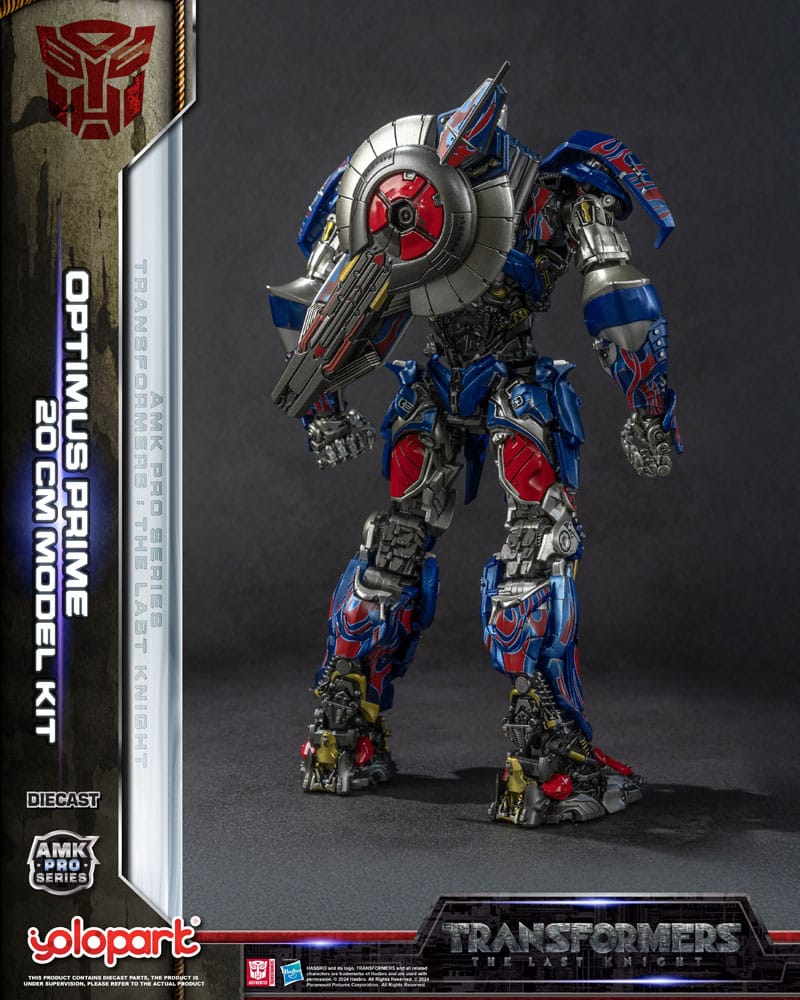 Yolopark Transformers The Last Knight Optimus Prime AMK Pro Series Plastic Model Kit (Oversea Version)
