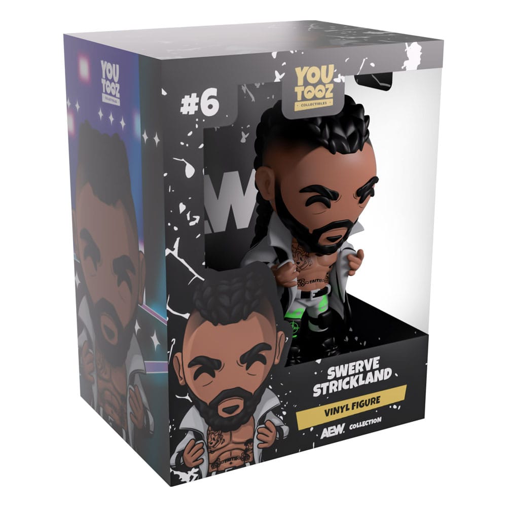 Youtooz All Elite Wrestling Vinyl Figur Swerve Strickland 12 cm