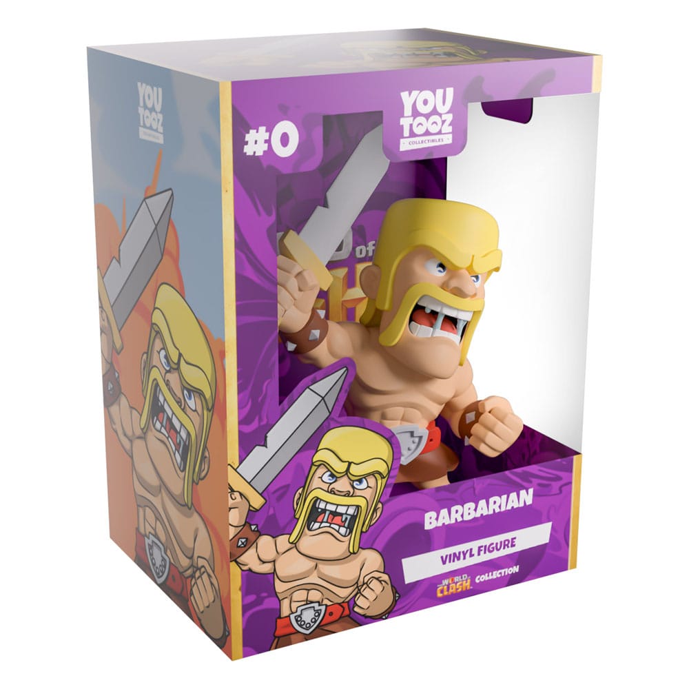 Youtooz Clash of Clans Barbarian Vinyl Figur