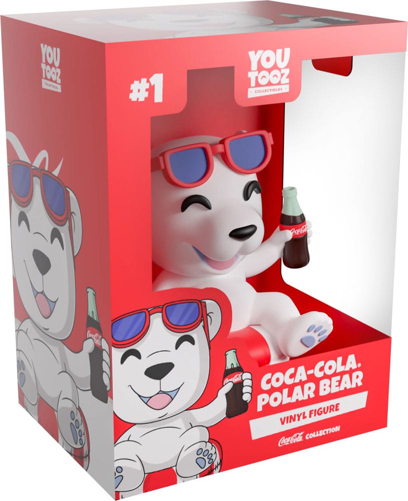 Youtooz Coca-Cola Vinyl Figur Coca-Cola Polar Bear 8 cm