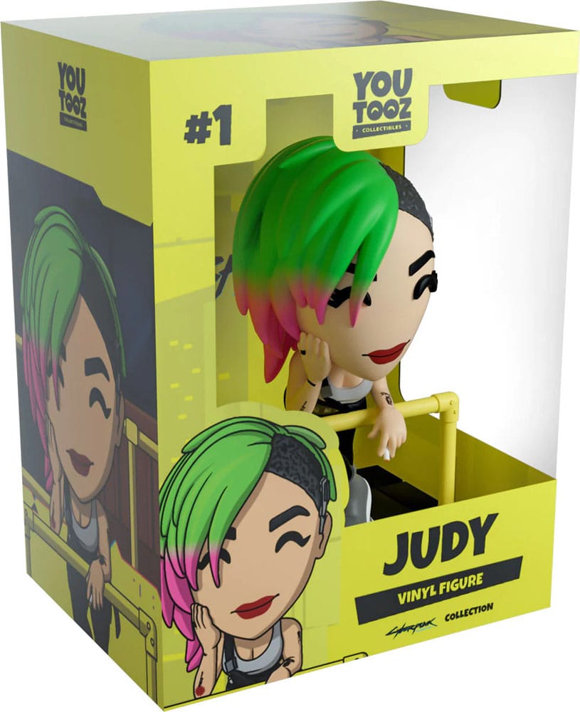 Youtooz Cyberpunk 2077 Vinyl Figur Judy 10 cm