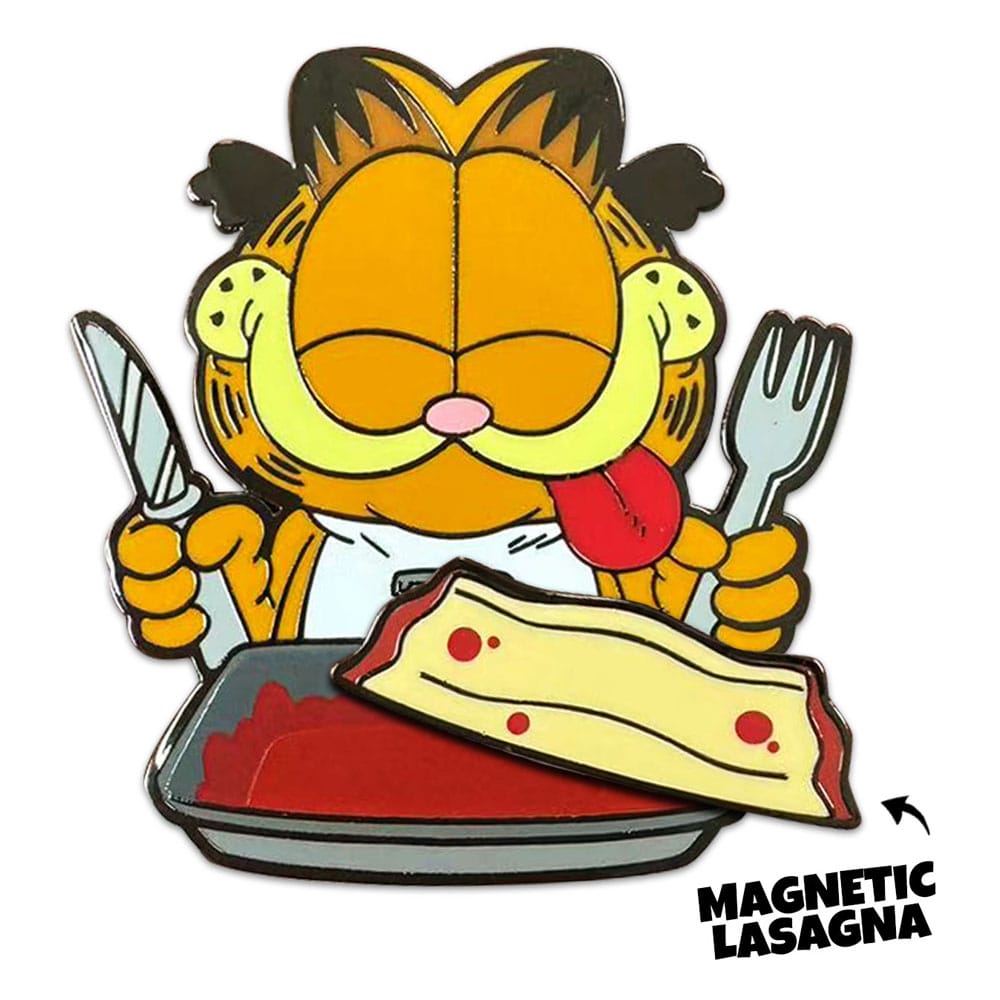 Youtooz Garfield Ansteck-Pin Disco Garfield Lasagna Dinner 5 cm