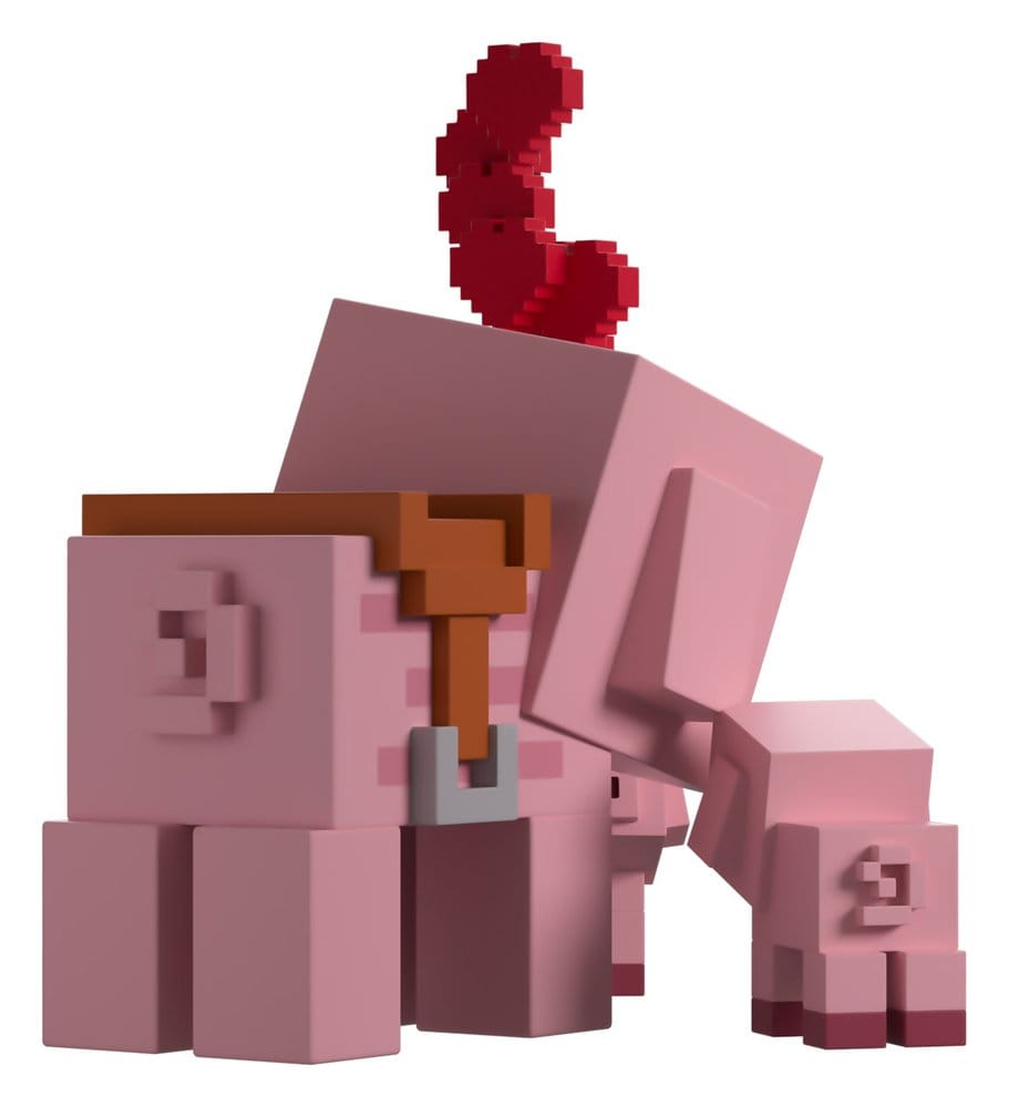 Youtooz Minecraft Vinyl Figur Pig Family 8 cm