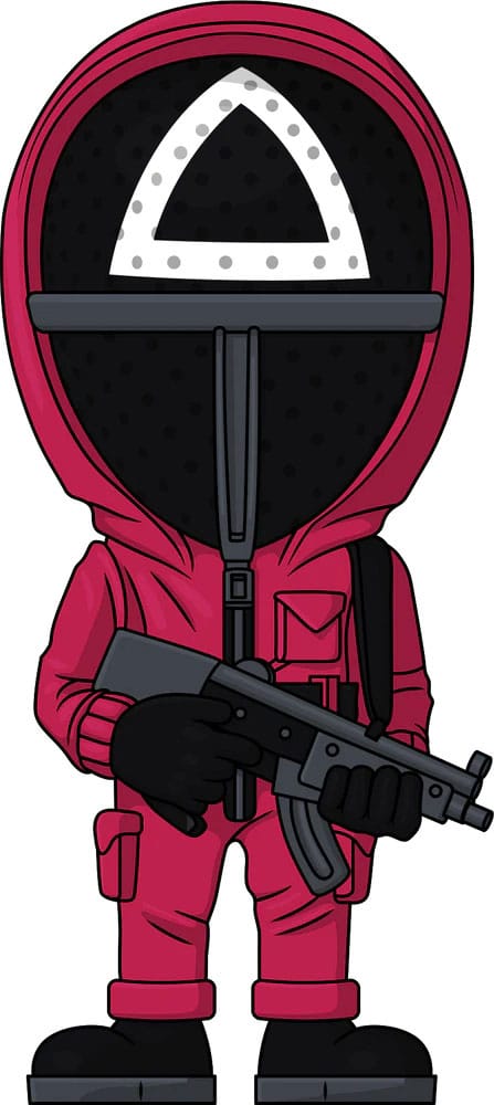Youtooz Squid Game Masked Soldier Vinyl Figur