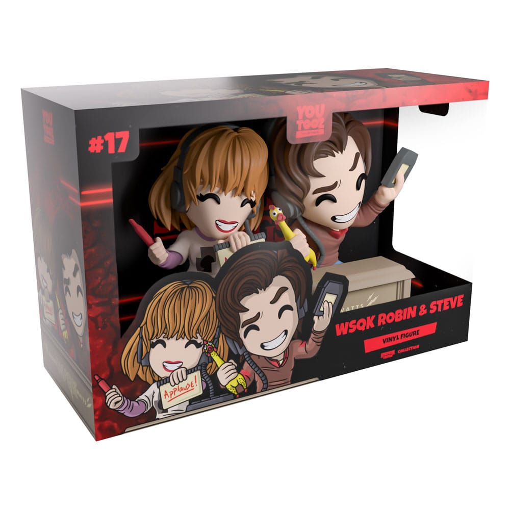 Youtooz Stranger Things WSQK Robin & Steve Vinyl Figur