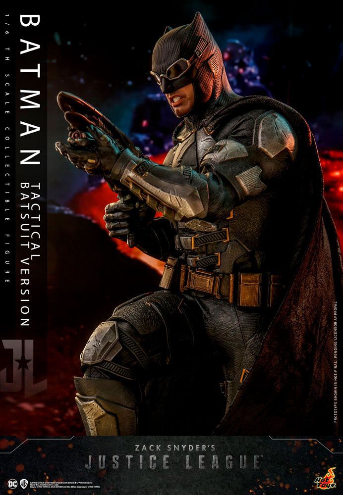 Zack Snyder`s Justice League Actionfigur 1/6 Batman (Tactical Batsuit Version) 33 cm Hot Toys