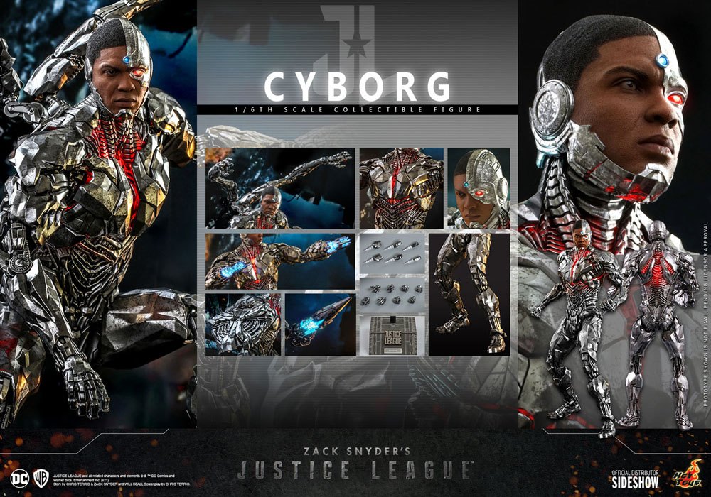 Zack Snyder`s Justice League Actionfigur 1/6 Cyborg 32 cm Hot Toys