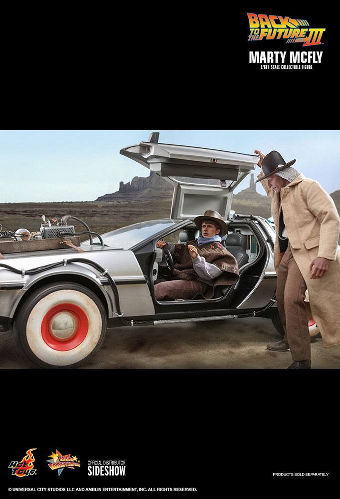 Zurück in die Zukunft III Movie Masterpiece Actionfigur 1/6 Marty McFly 28 cm Hot Toys
