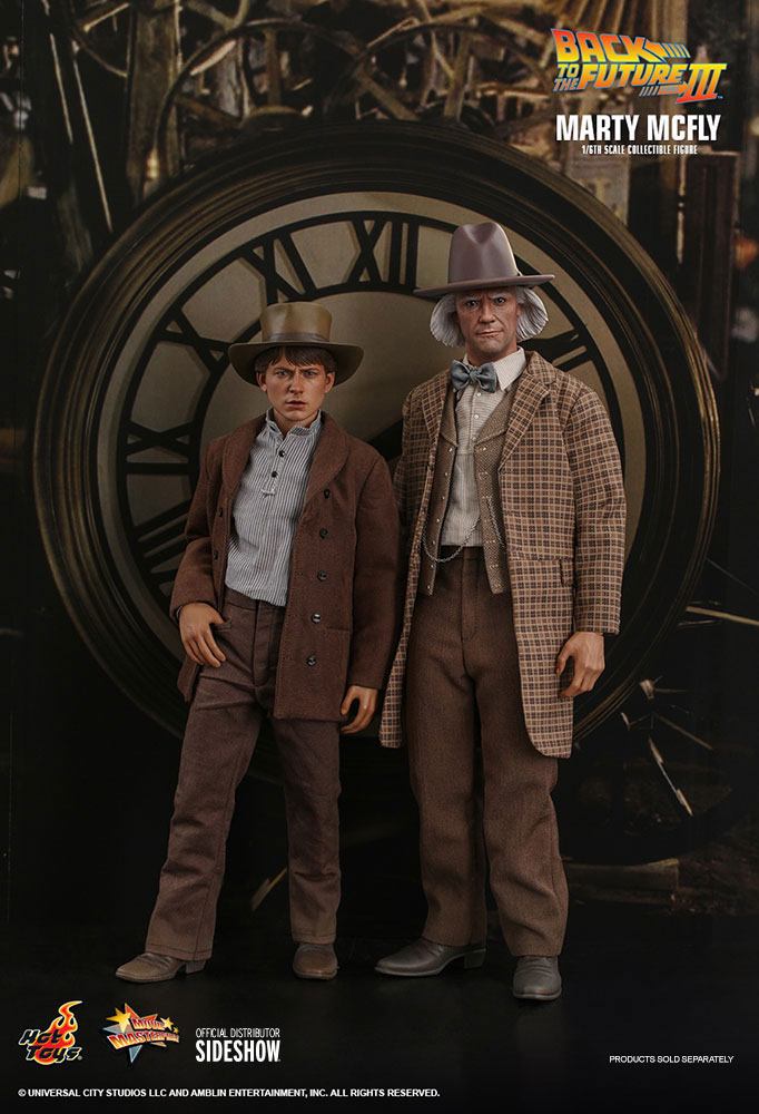 Zurück in die Zukunft III Movie Masterpiece Actionfigur 1/6 Marty McFly 28 cm Hot Toys