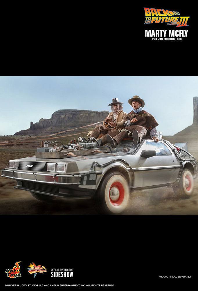 Zurück in die Zukunft III Movie Masterpiece Actionfigur 1/6 Marty McFly 28 cm Hot Toys