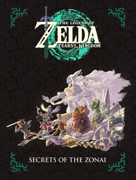 1010 China The Legend of Zelda Tears of the Kingdom--Secrets of the Zonai Art Book Hardcover *Englisch*