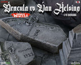 Horror of Dracula Dracula vs Van Helsing 1/6 Diorama Statue