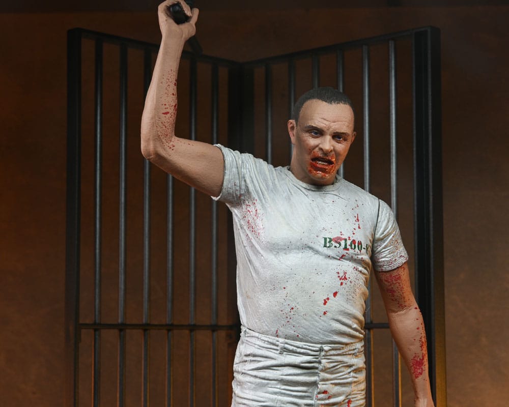 Das Schweigen der Lämmer Actionfigur Dr. Hannibal Lecter (Prison Escape) 18 cm