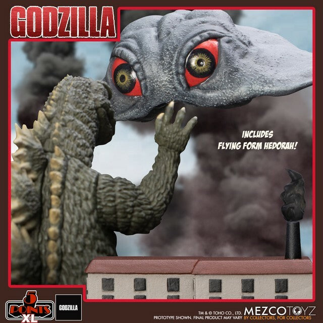 Godzilla vs Hedorah 5 Points XL Box Set Actionfigur von Mezco Toyz 7