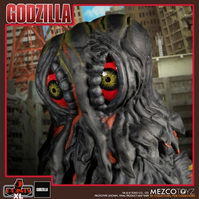 Godzilla vs Hedorah 5 Points XL Box Set Actionfigur von Mezco Toyz 3