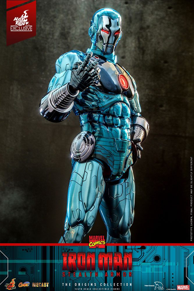 Marvel Comics Diecast Actionfigur 1/6 Iron Man (Stealth Armor) Hot Toys Exclusive 33 cm Hot Toys