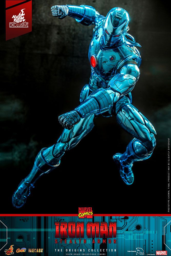 Marvel Comics Diecast Actionfigur 1/6 Iron Man (Stealth Armor) Hot Toys Exclusive 33 cm Hot Toys