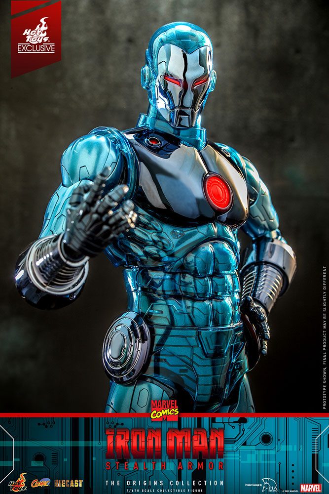 Marvel Comics Diecast Actionfigur 1/6 Iron Man (Stealth Armor) Hot Toys Exclusive 33 cm Hot Toys